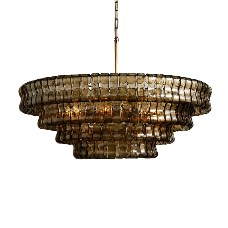 Juliet Multi-Tier Crystal Round Chandelier