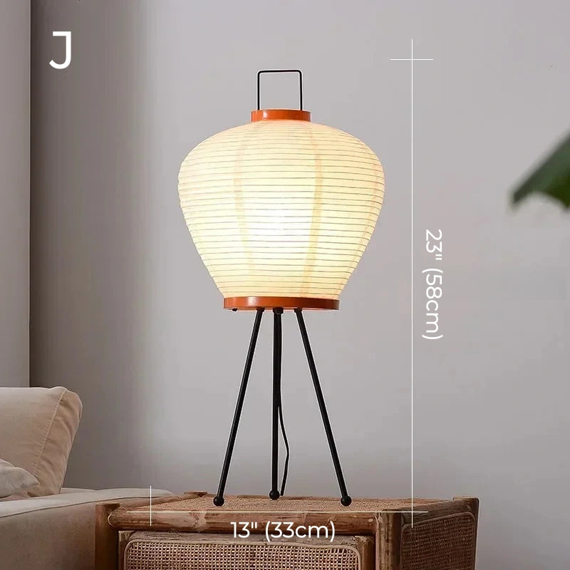 Nomi Rice Paper Floor Lamp Collection