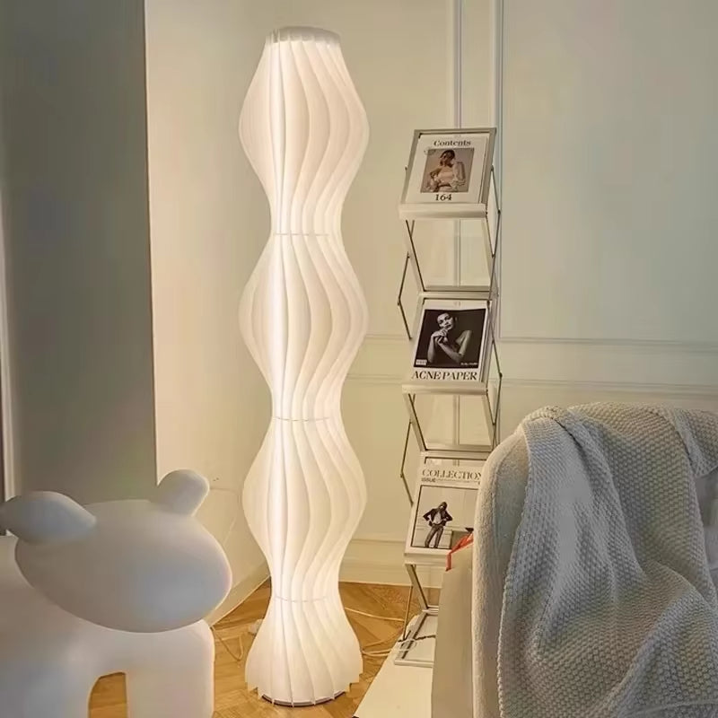 Nordic Modern Cream Acrylic Floor Lamp