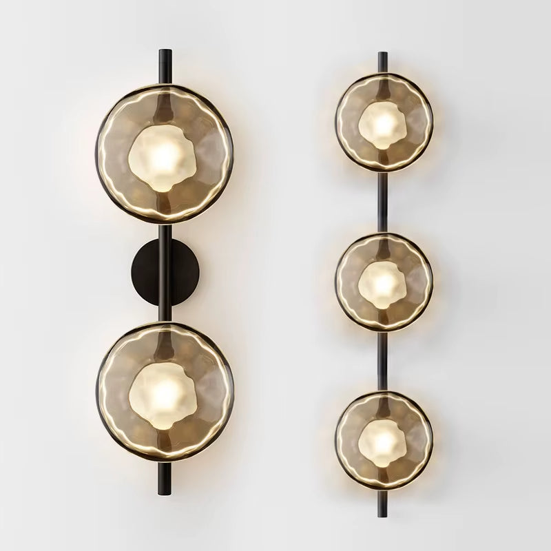 Elio Glass & Metal Wall Lamp Collection