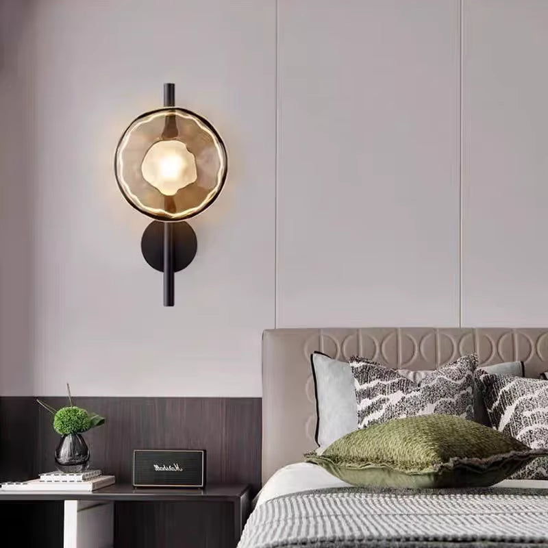 Elio Glass & Metal Wall Lamp Collection