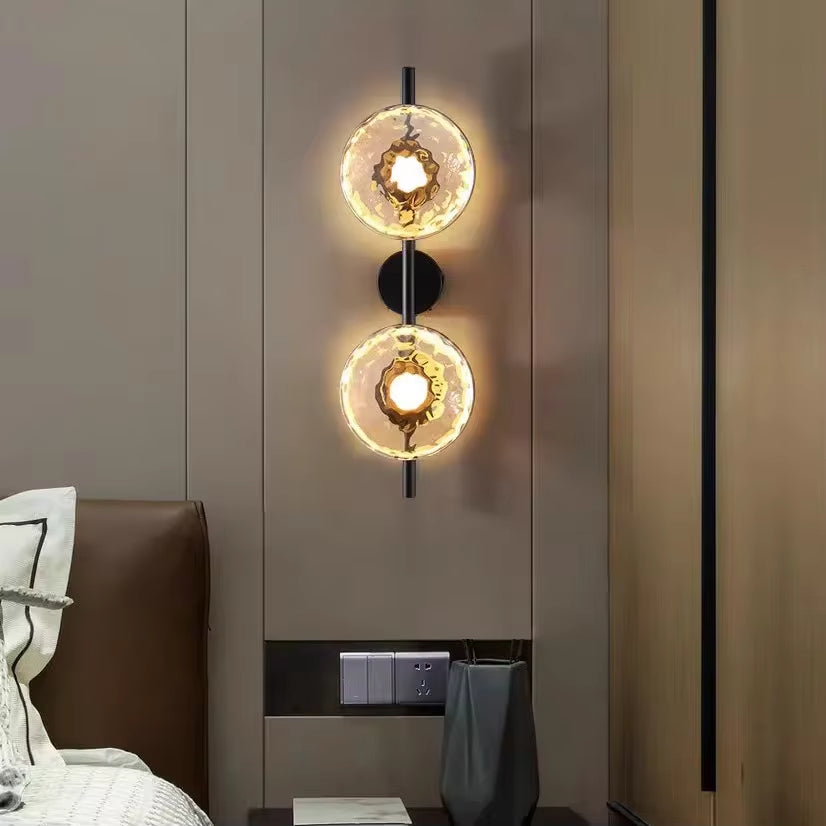 Elio Glass & Metal Wall Lamp Collection