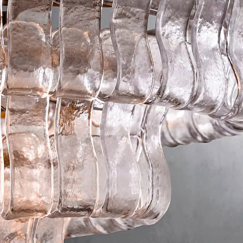 Juliet Multi-Tier Crystal Flush Mounts Chandelier