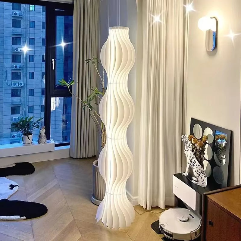 Nordic Modern Cream Acrylic Floor Lamp