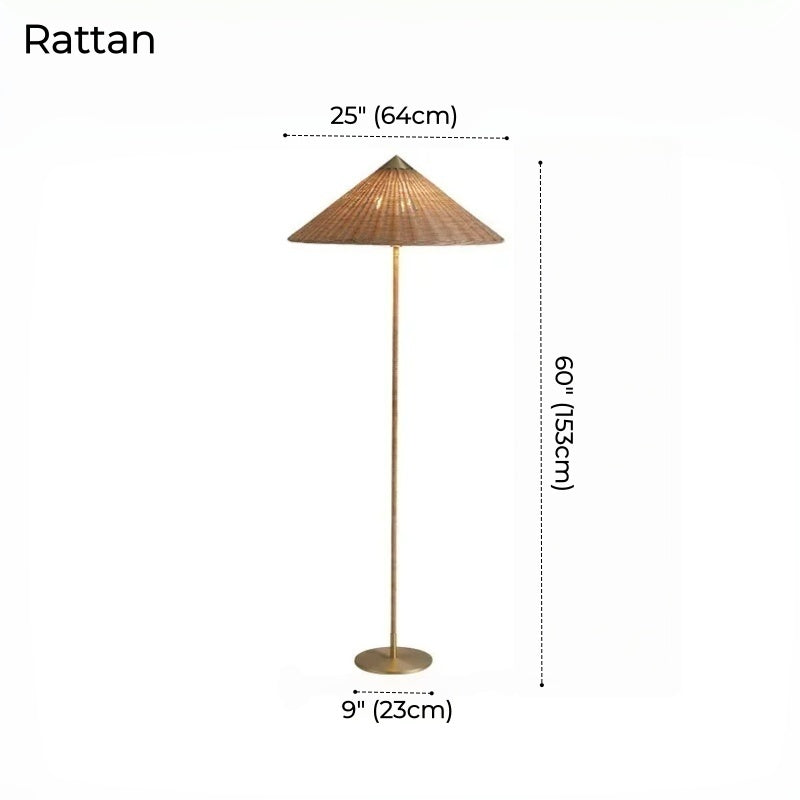 Monaco Oversized Cone Floor Lamp