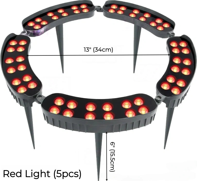 Solar LED Halo Tree Uplight