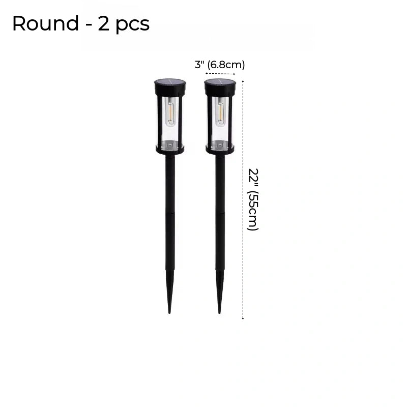 Timeless LED Filament Solar Path Lights