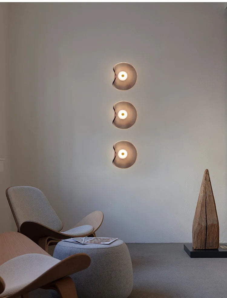 Liora Irregular Glass Wall Sconce