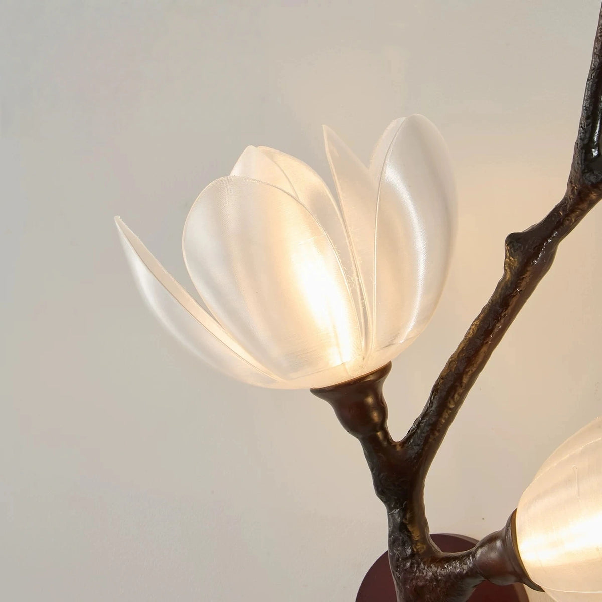 Roselle Tree Branch Floral Wall Sconce