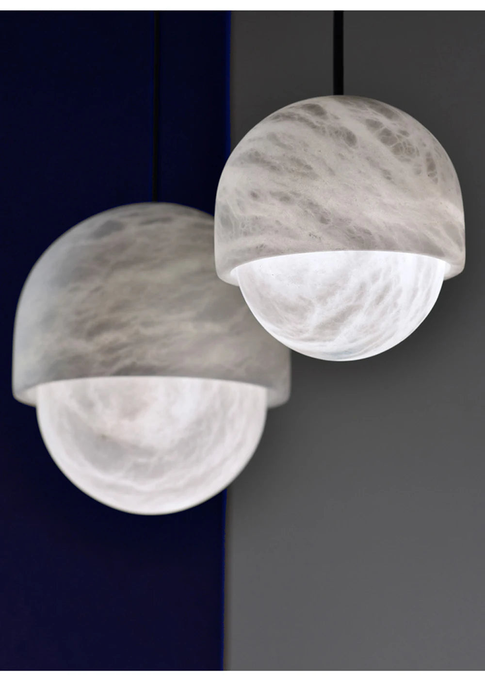 Atelier Alabaster Pendant Light Collection