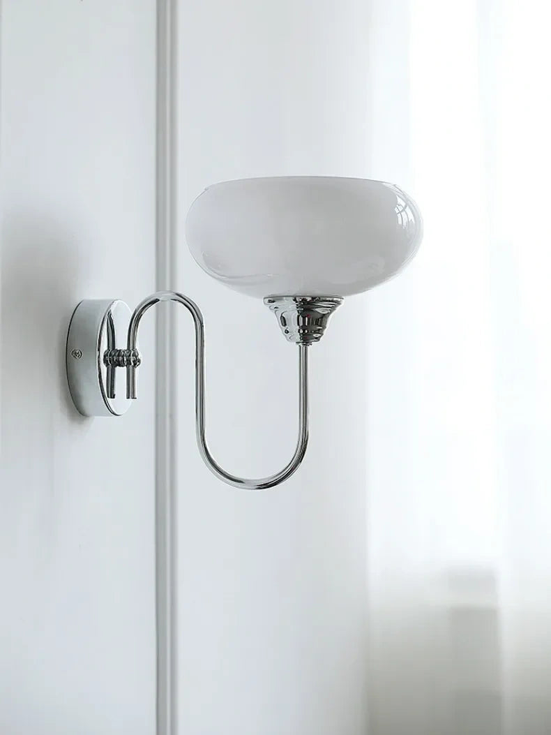Oria Bauhaus Glass Chandelier & Wall Sconce