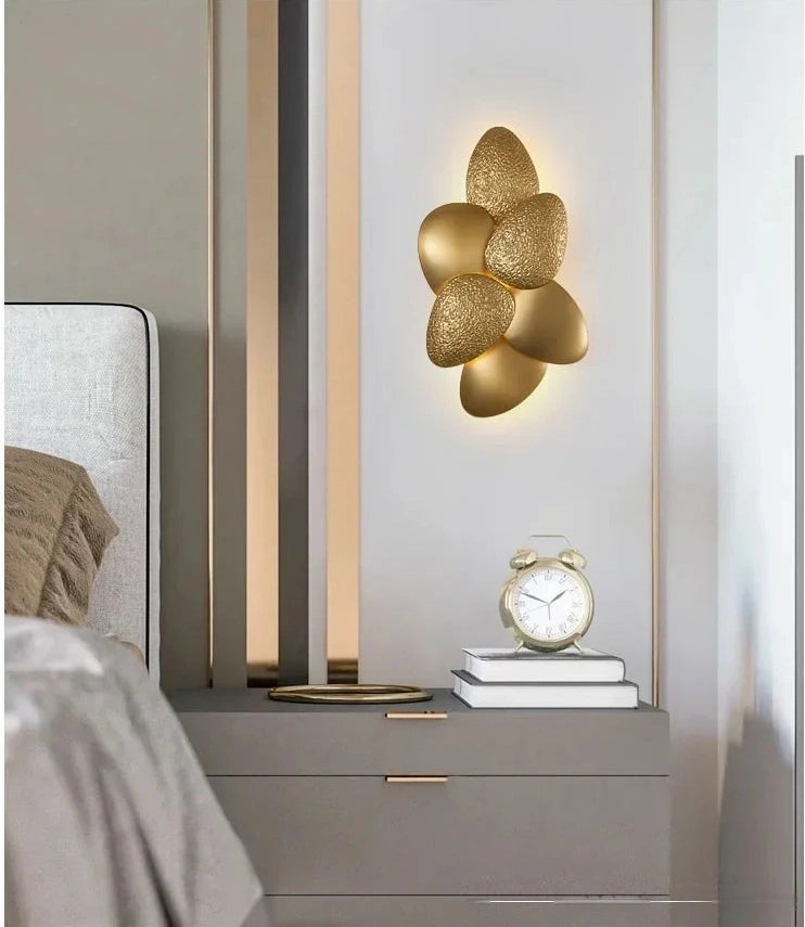 Velora Gold Stainless Steel Wall Sconce