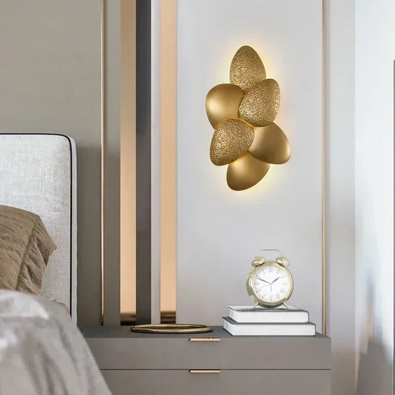 Velora Gold Stainless Steel Wall Sconce