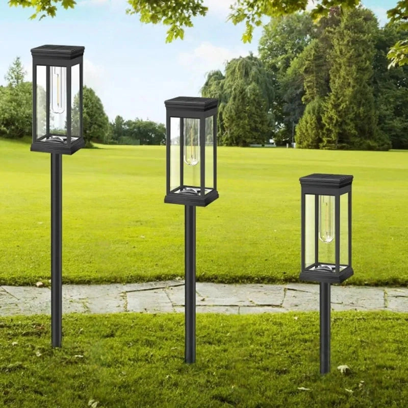 Timeless LED Filament Solar Path Lights