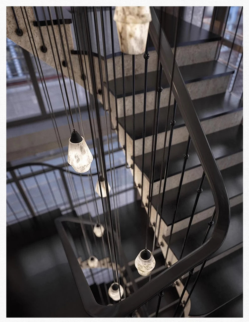 Atelier Alabaster Pendant Light Collection