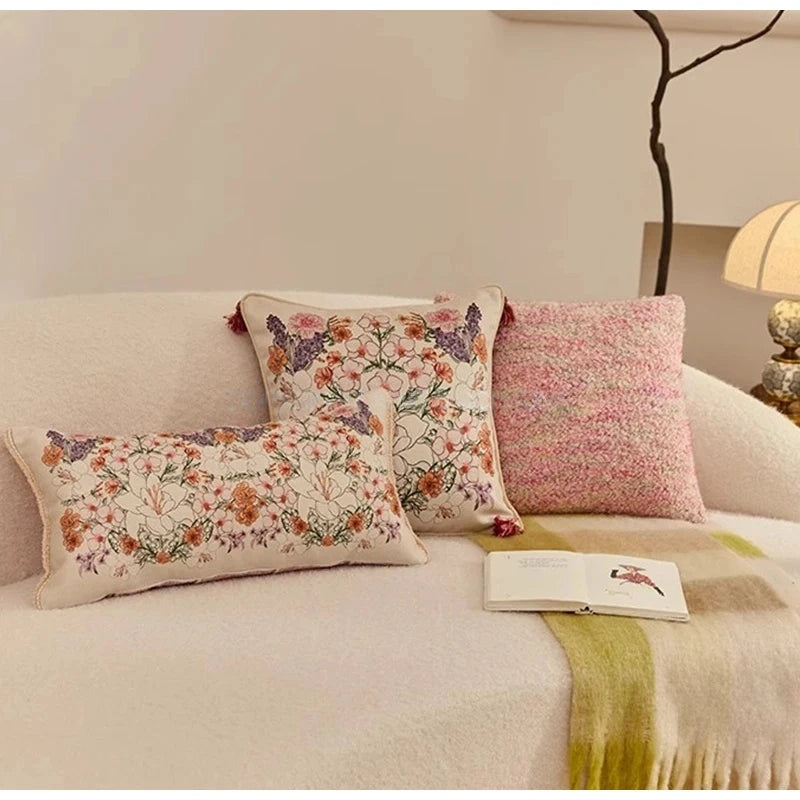 Spring Parade Lumbar Pillow Case