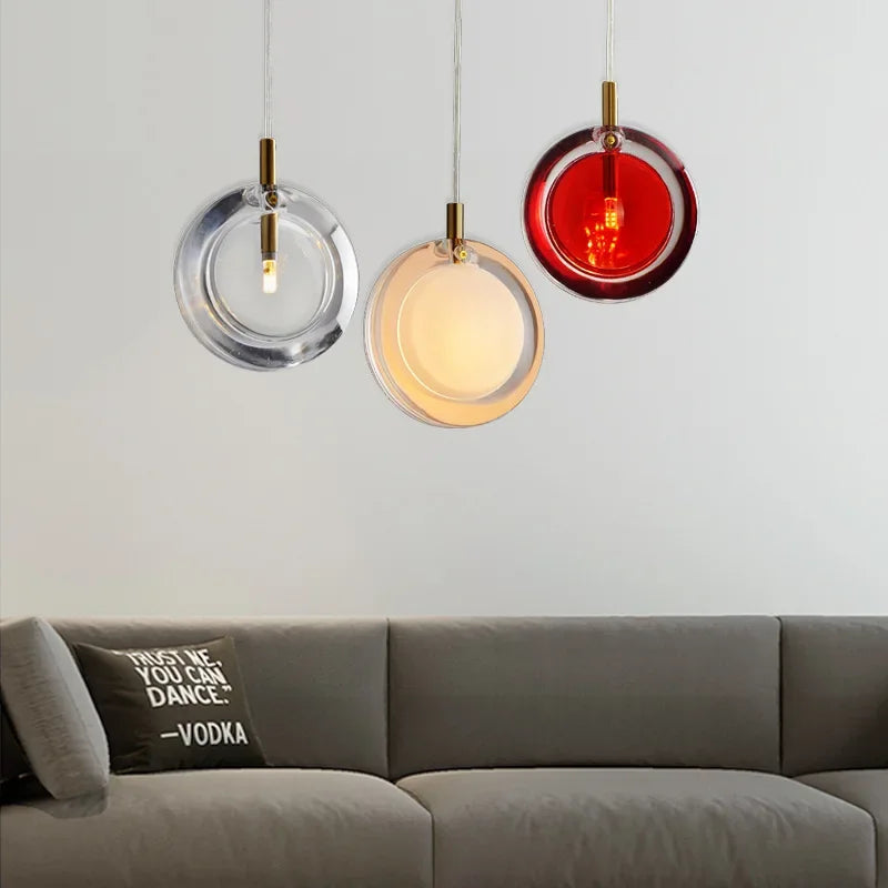 Nordic Acrylic Staircase Cluster Pendant Light