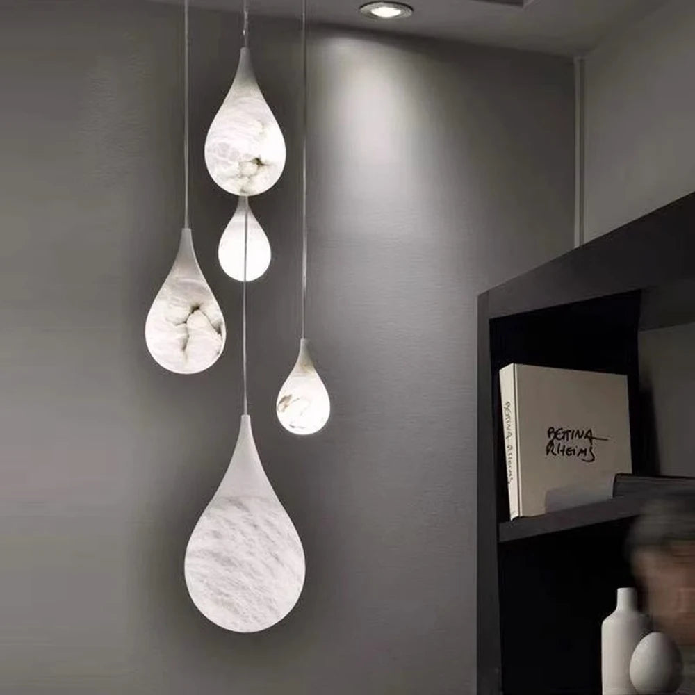 Atelier Alabaster Pendant Light Collection