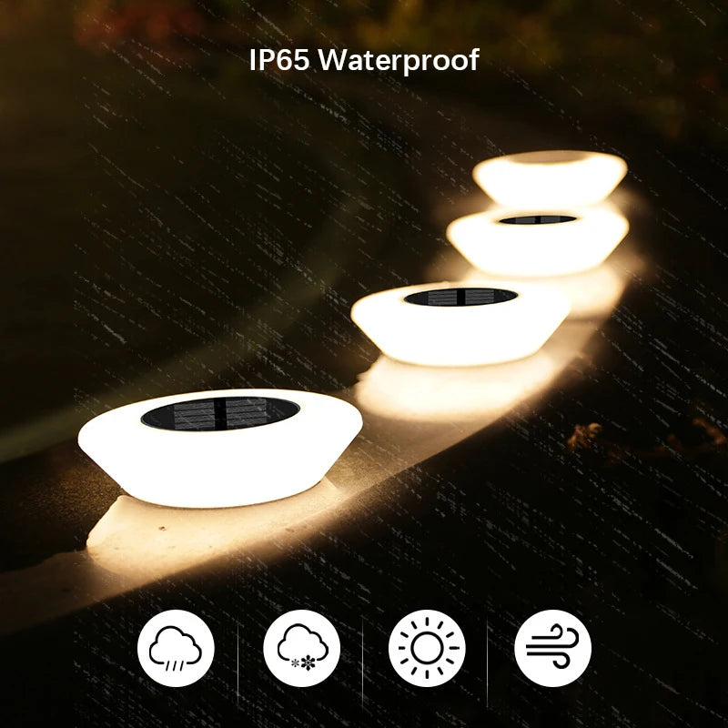 Halo LED Garden Solar Ground Light