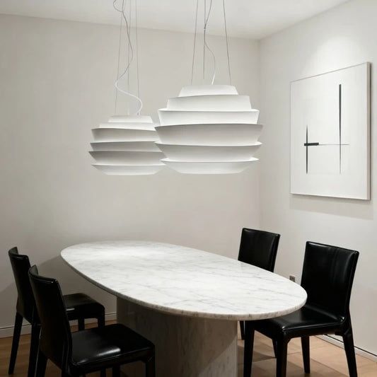 Orbella Layered Spherical Pendant Light