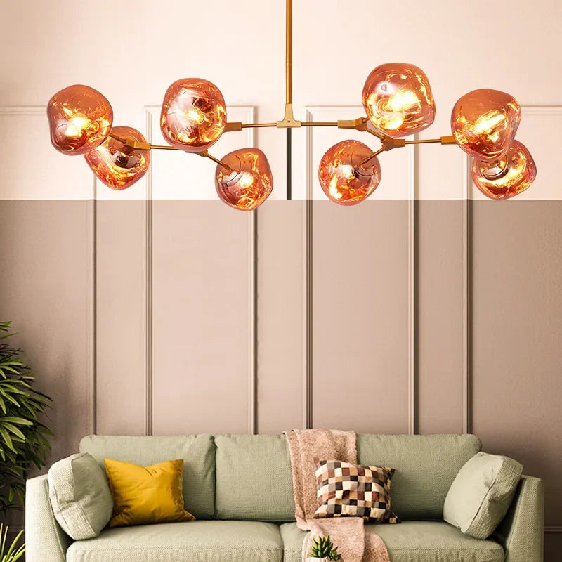 Branch Tambora Lava Chandelier