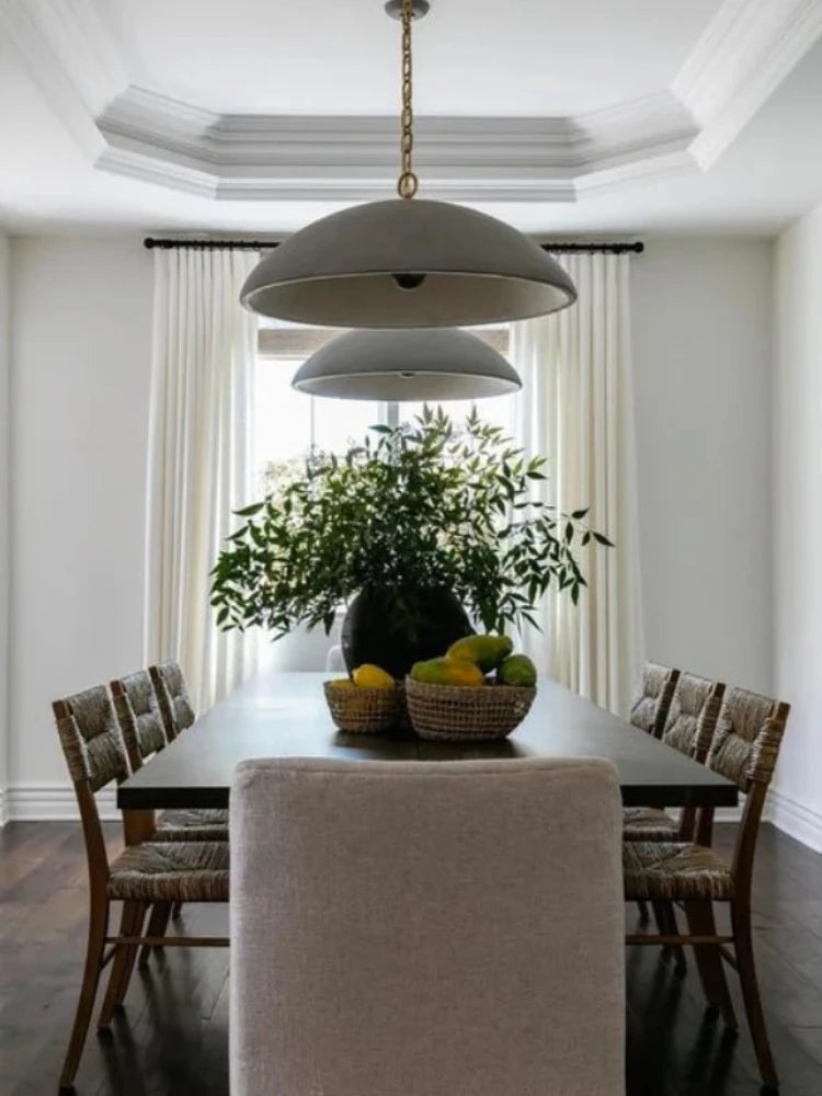 Porter Gray Dome Pendant Light
