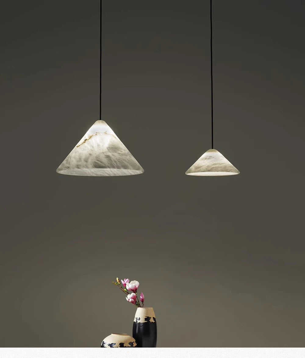 Atelier Alabaster Pendant Light Collection