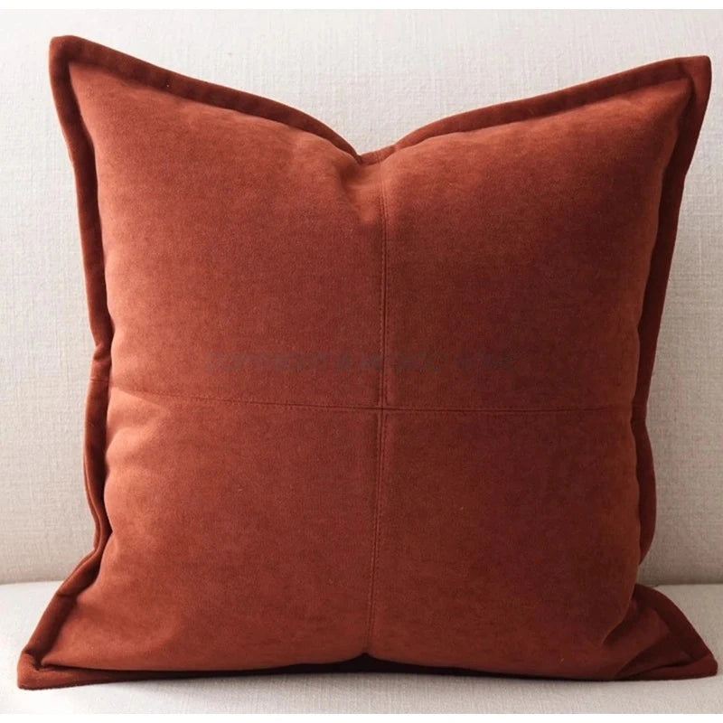 Polka Dot Patchwork Lumbar Pillow Case