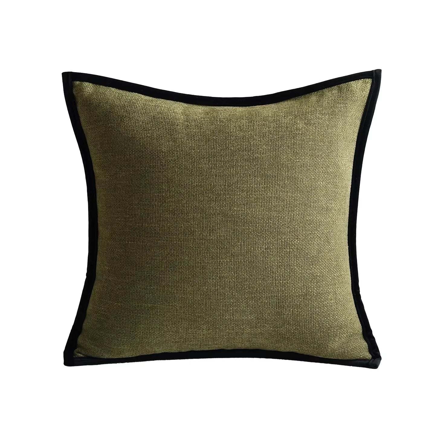 Black Velvet Cushion Cover With Butterfly Embroidery