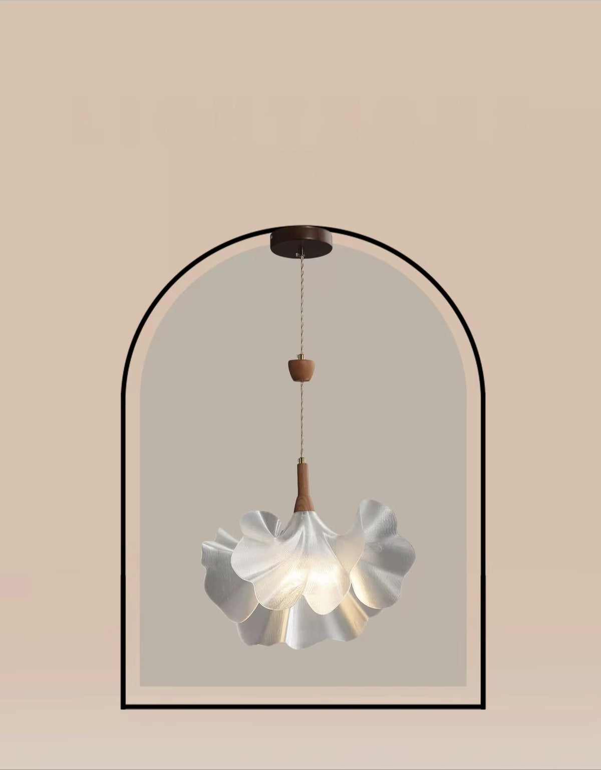 Evania Floral Pendant Light