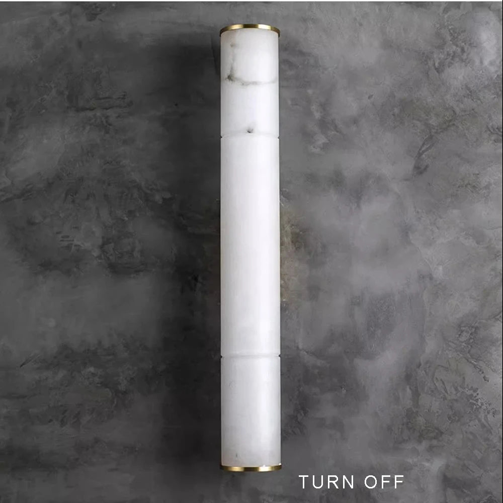 Daphne Laurel Alabaster Wall Sconce