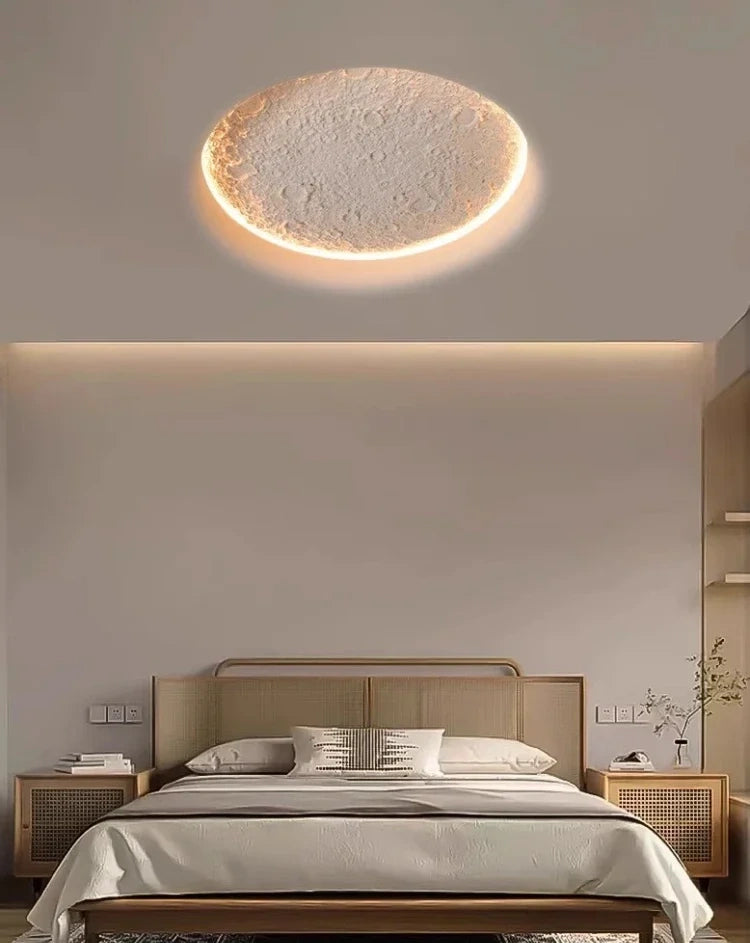 Moon Halo Recessed Gypsum Ceiling Light, Wall Light