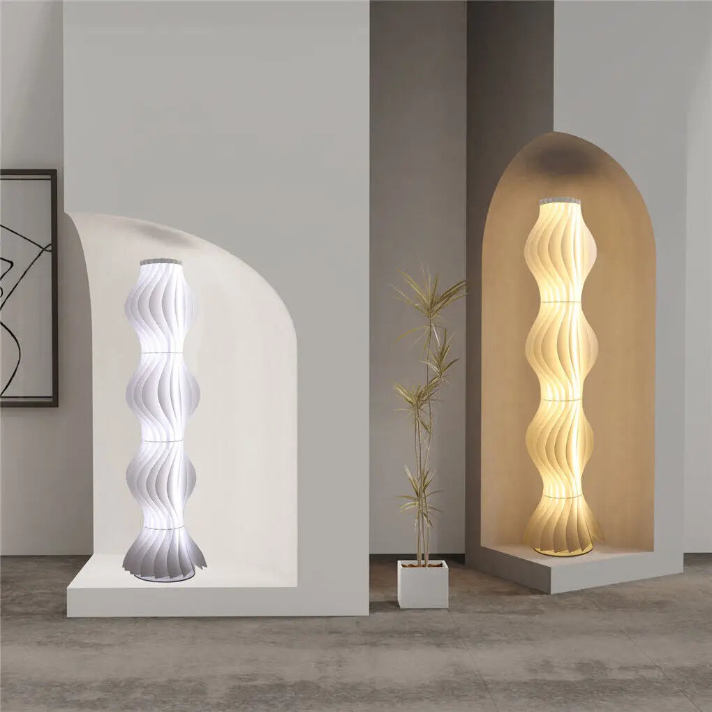 Nordic Modern Cream Acrylic Floor Lamp
