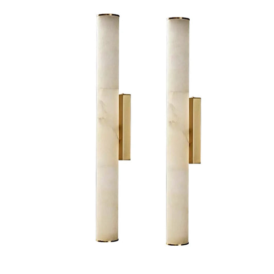 Daphne Laurel Alabaster Wall Sconce