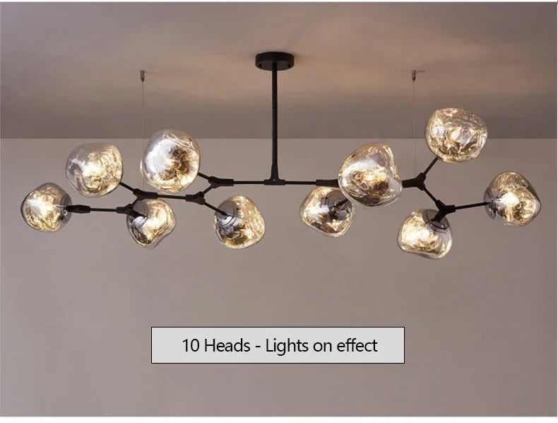 Branch Tambora Lava Chandelier