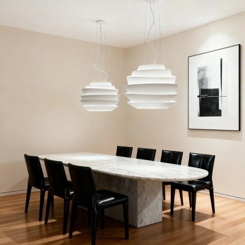 Orbella Layered Spherical Pendant Light