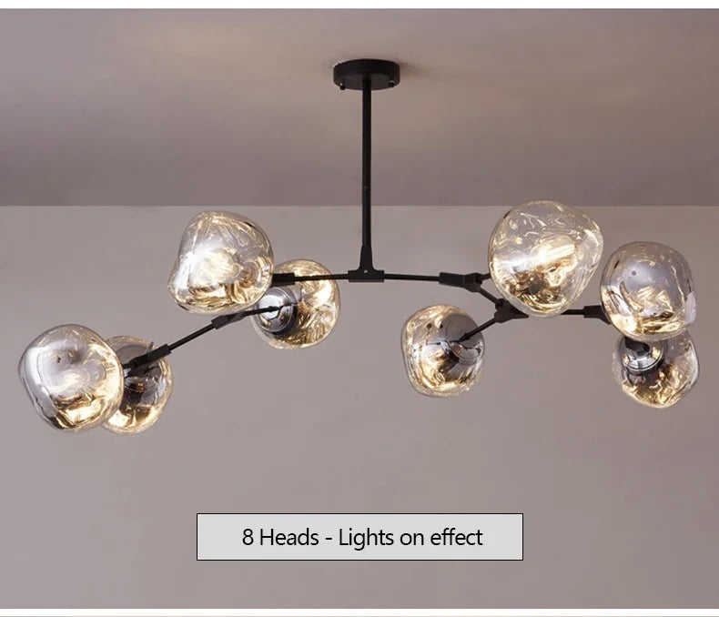 Branch Tambora Lava Chandelier