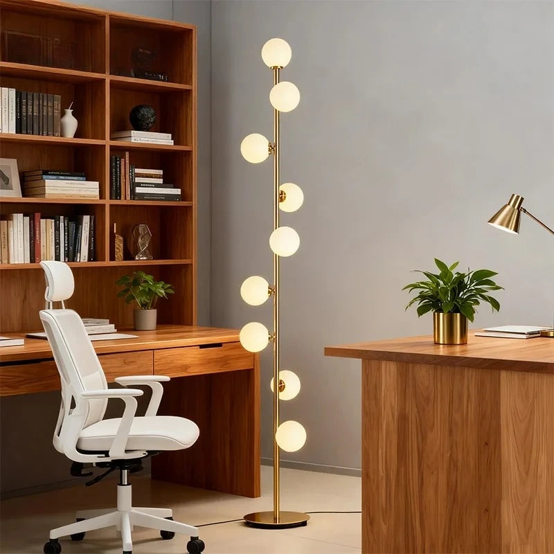 Aveline Multi Globe Tree Floor Lamp