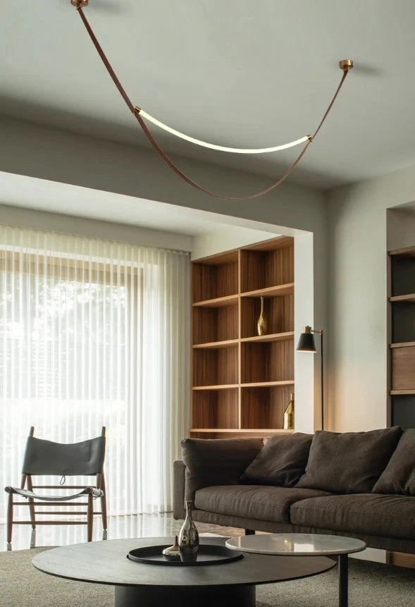 Vero Leather LED Chandelier