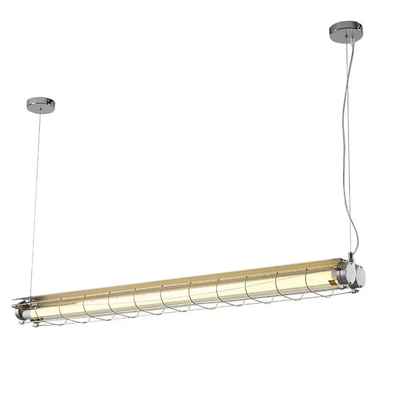 Briggs Caged Tube LED Linear Pendant Light