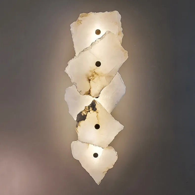 Led Marble Natural Marble LED Wall Light – GabyBerg Design