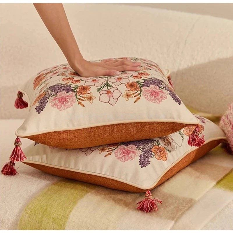 Spring Parade Lumbar Pillow Case