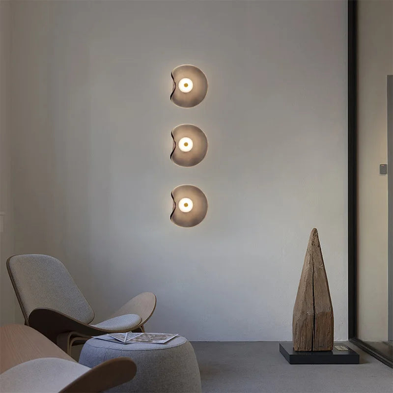 Liora Irregular Glass Wall Sconce