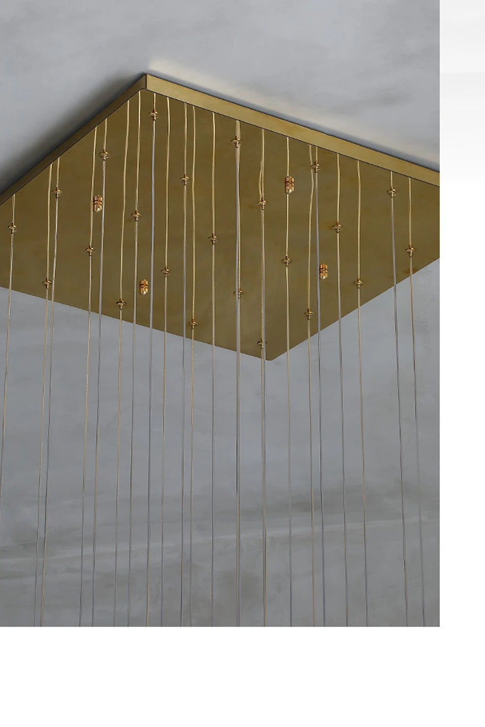 Dolomite Cluster Alabaster Cube Chandelier, Modular