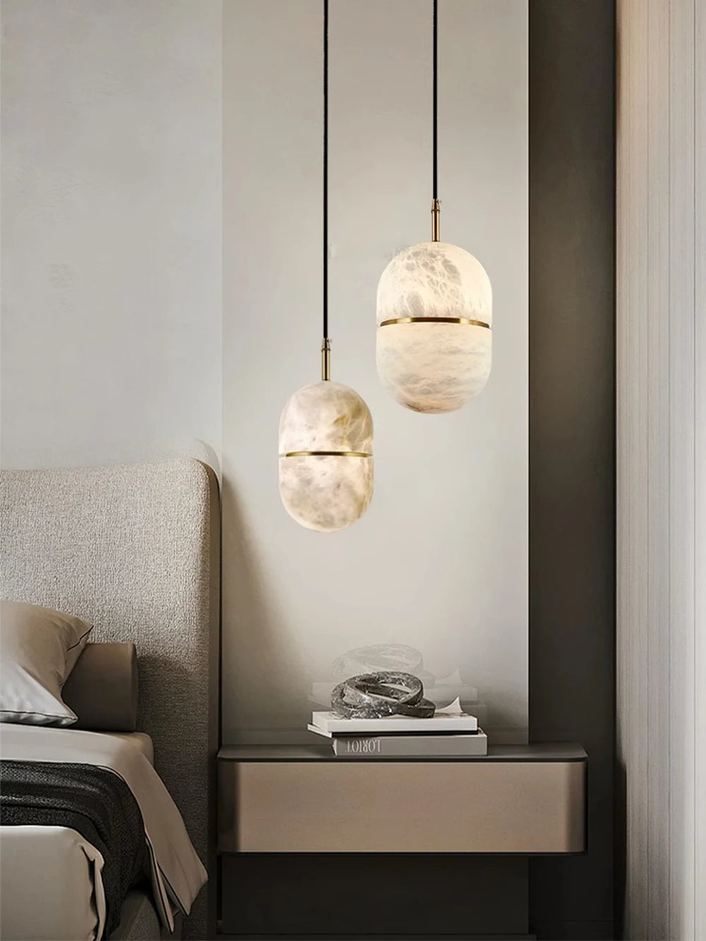 Atelier Alabaster Pendant Light Collection