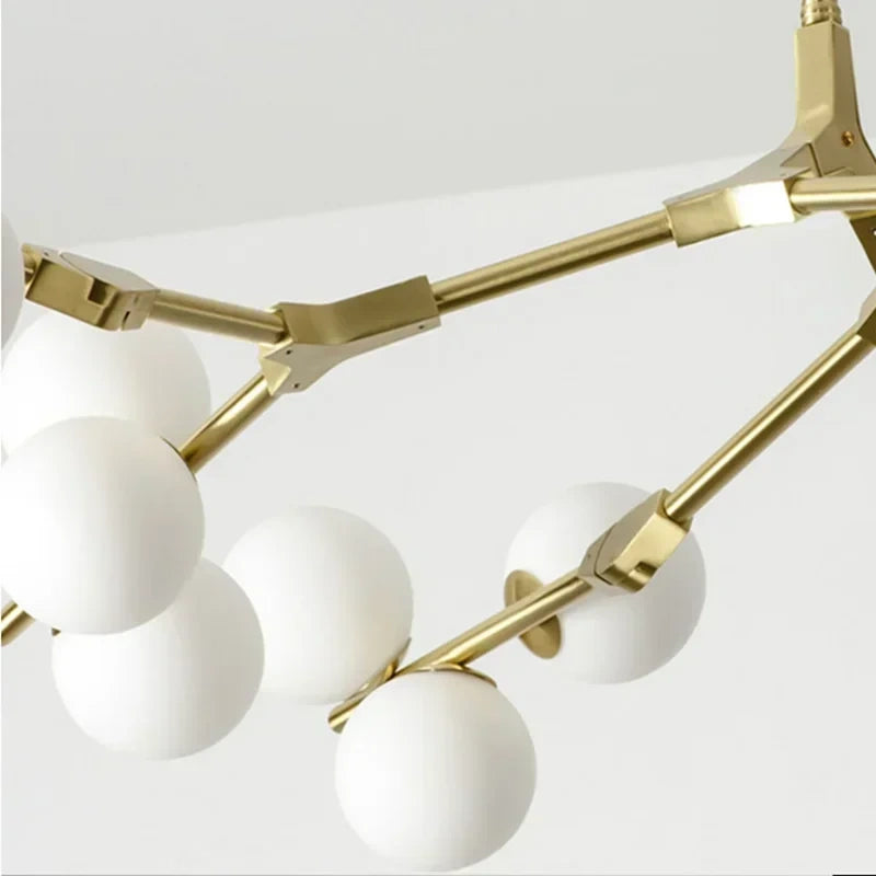 Astrid Tree Branch Adjustable Molecular Chandelier