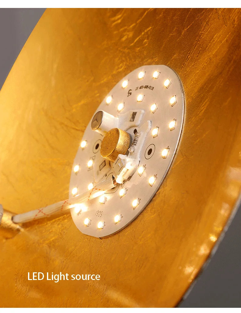 Moon Phase Metal Wall Lamp