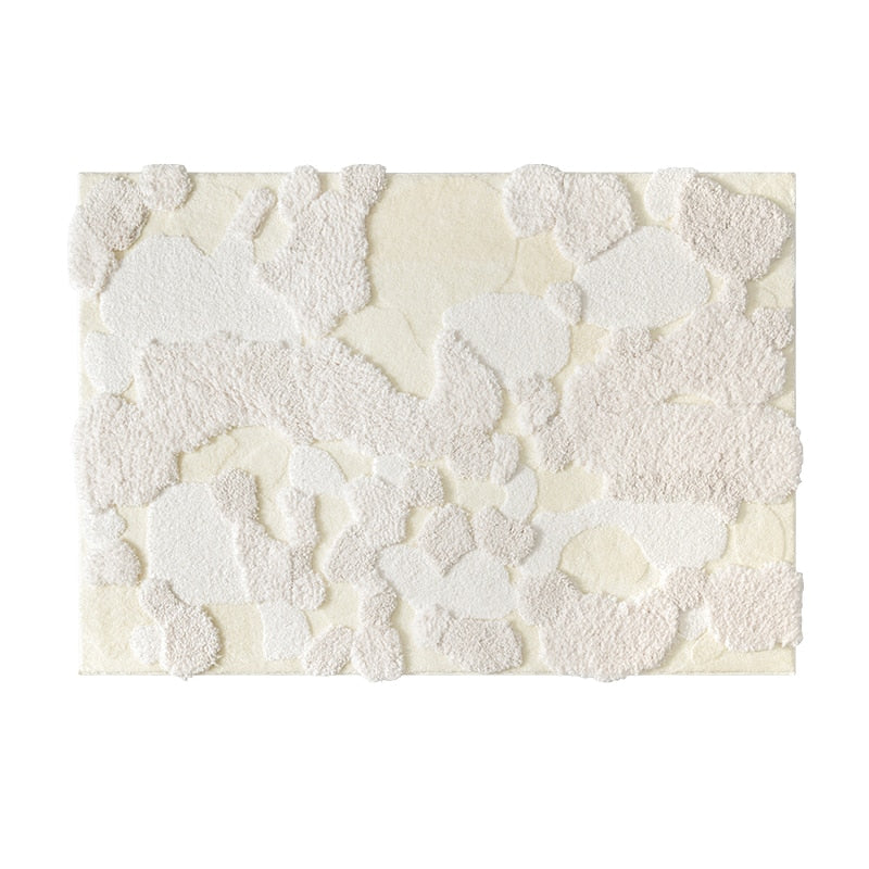 Snowy Mountain INS Cream 3D Plus Tufted Rugs