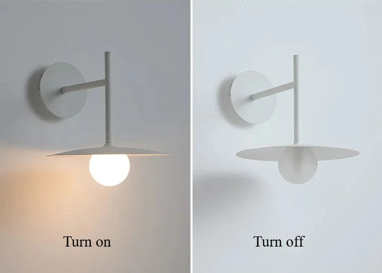 Nolan Minimalist Metal Wall Sconce