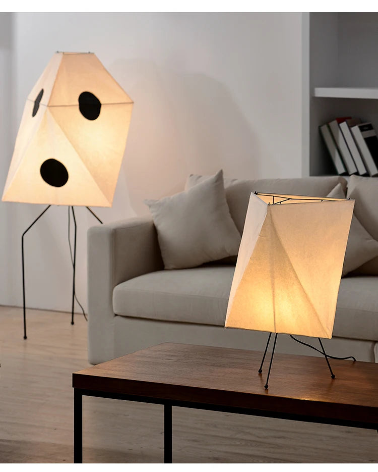 Nomi Rice Paper Floor Lamp Collection